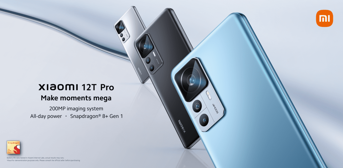 搭載2億像素及8+ Gen 1， Xiaomi 12T Pro 港行叫價$4,799