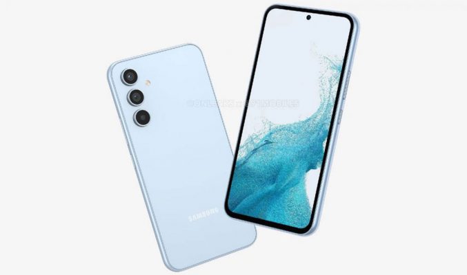 無模組直排三鏡、中置開孔屏設計，Galaxy A54 5G 渲染圖流出