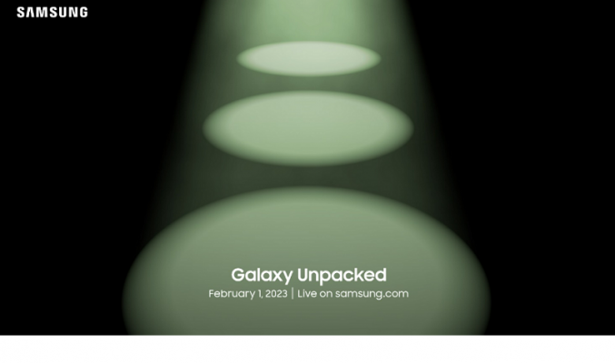 Galaxy Unpacked 2023 網上發佈會將於香港時間2月2日凌晨2點舉行!