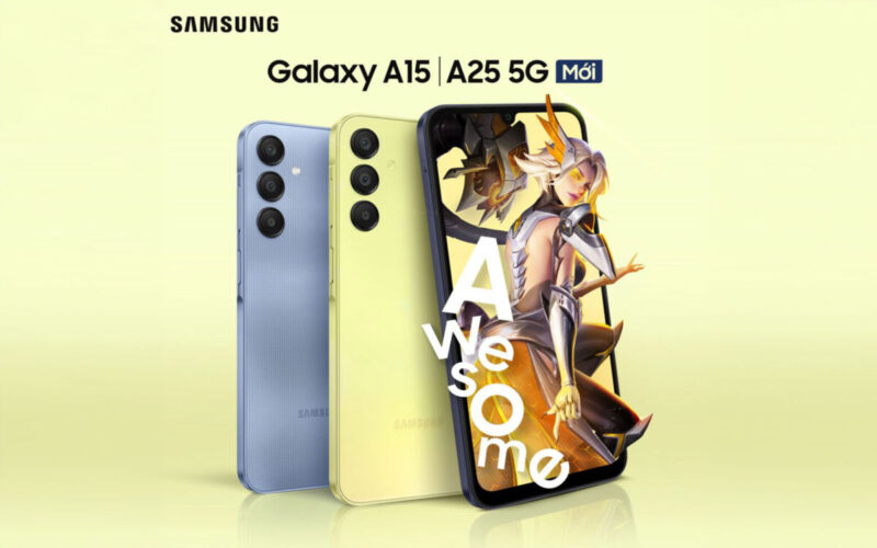 全系配 sAMOLED 螢幕！Galaxy A15、Galaxy A25 5G 海外發佈