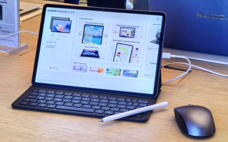 HUAWEI MatePad 11.5 S 將配備Kirin 9000WL!