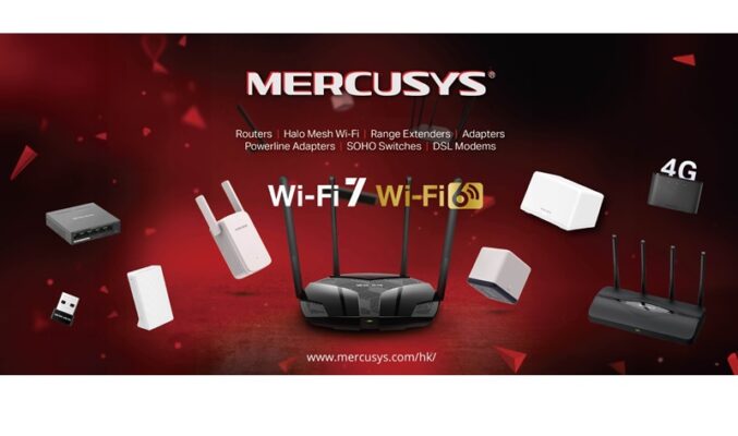 全新網絡通訊品牌Mercusys登陸香港!